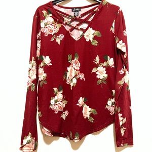 Floral Long Sleeve- Small